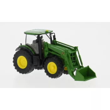 Wiking - John Deere 7260R mit Frontlader, grün, 1:87
