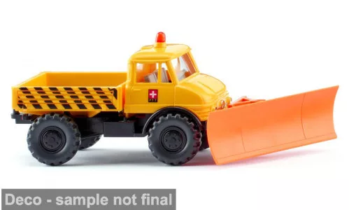 Wiking - Mercedes Unimog U 406, 1963, Schweizer Post (CH), 1:87