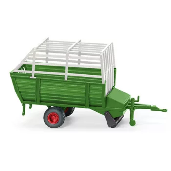 Wiking - Anhänger Heuladewagen, grün/weiss, 1:87