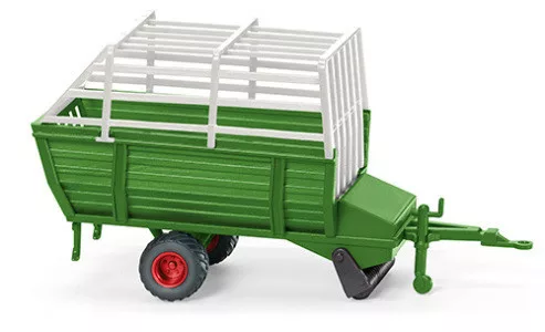 Wiking - Anhänger Heuladewagen, grün/weiss, 1:87