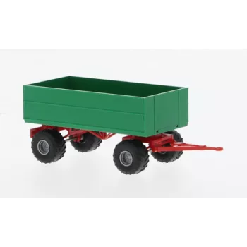   Wiking - Anhänger Landwirtschaftlicher Anhänger, grün/rot, 1:87