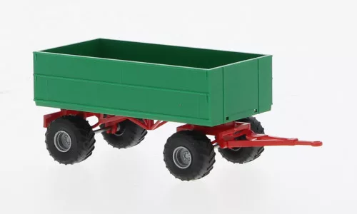 Wiking - Anhänger Landwirtschaftlicher Anhänger, grün/rot, 1:87