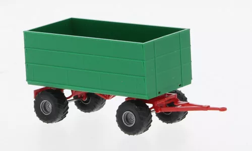 Wiking - Anhänger Landwirtschaftlicher Anhänger, grün/rot, 1:87
