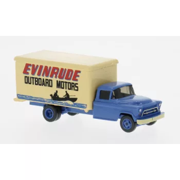   Wiking - Chevrolet Koffer-LKW, 1955, Evinrude Outboard Motors, 1:87