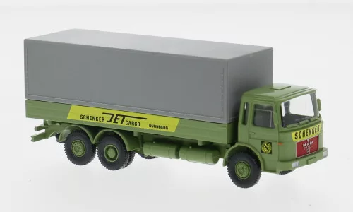 Wiking - MAN Pritschen-LKW, 1967, Schenker Nürnberg, 1:87