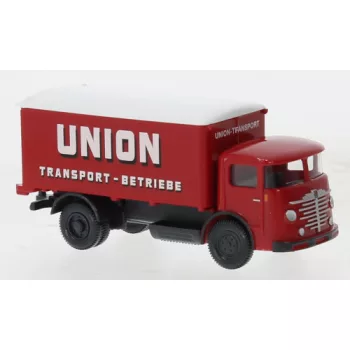 Wiking - Büssing 4500, rot, 1953, Union Transport, 1:87