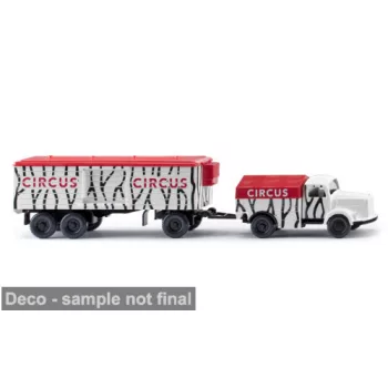 Wiking - Mercedes MB L 3500, 1950, Circus, 1:87