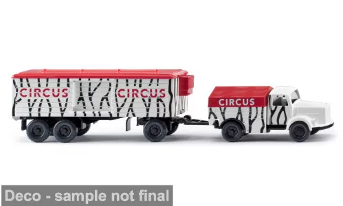 Wiking - Mercedes MB L 3500, 1950, Circus, 1:87