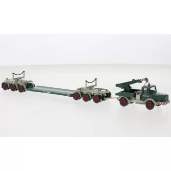 Wiking - Faun Tiefladehängerzug, 1965, Aug. Alborn, 1:87