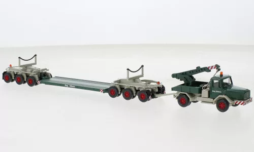 Wiking - Faun Tiefladehängerzug, 1965, Aug. Alborn, 1:87