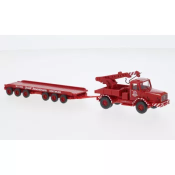 Wiking - Faun Tiefladehängerzug, 1965, Rosenkranz, 1:87