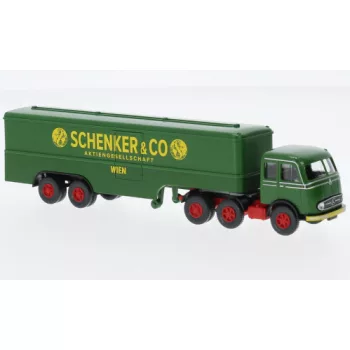 Wiking - Mercedes LPS 333, 1958, Schenker Wien, 1:87