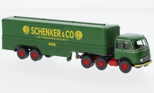 Wiking - Mercedes LPS 333, 1958, Schenker Wien, 1:87