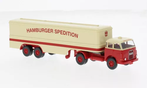 Wiking - MAN Pausbacke, 1960, Hamburger Spedition, 1:87
