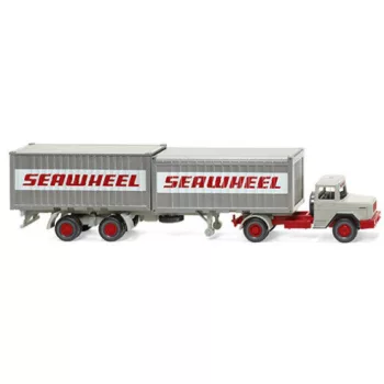 Wiking - Magirus Containersattelzug, 1970, Seawheel, 1:87