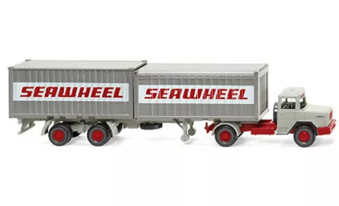 Wiking - Magirus Containersattelzug, 1970, Seawheel, 1:87