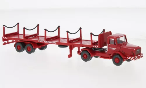 Wiking - Faun Rungensattelzug, 1965, Rosenkranz, 1:87