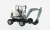 Wiking - Terex HR 18 Mini-Bagger, dunkeltürkis/beige, 1:87