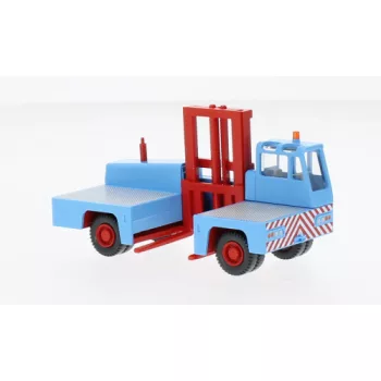 Wiking - Lancer Boss Seitenlader, hellblau/rot, 1968, 1:87