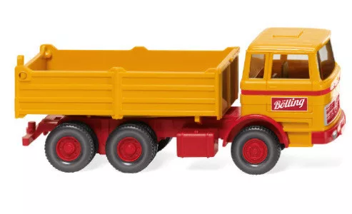Wiking - Mercedes Hochbordkipper, 1963, Bölling, 1:87