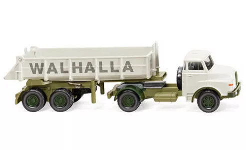 Wiking - MAN Hinterkippersattelzug, 1969, Walhalla-Kalk, 1:87