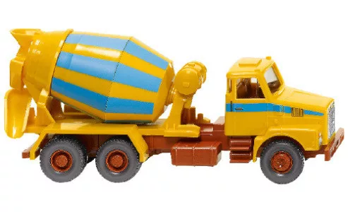 Wiking - Volvo N10, gelb/blau, 1973, 1:87