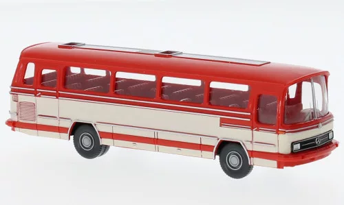 Wiking - Mercedes O 302, rot/weiss, 1965, 1:87