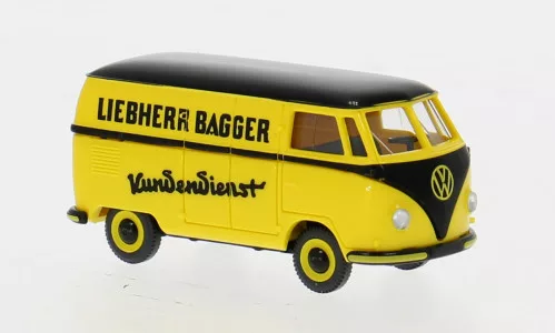 Wiking - VW T1 (Typ 2) Kastenwagen, 1950, Liebherr Bagger, 1:87