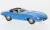 Wiking - Jaguar E-Type Roadster, blau, 1961, 1:87