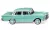 Wiking - Mercedes 220 S, helltürkis, 1961, 1:87