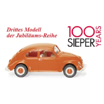 Wiking - VW Brezelkäfer, orange, 1:87