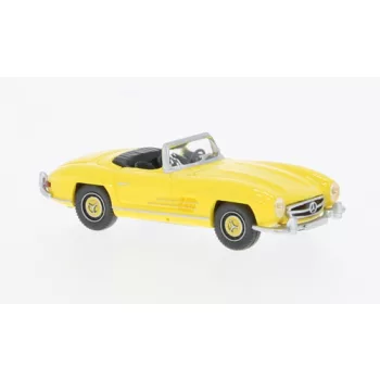 Wiking - Mercedes 300 SL, hellgelb, 1957, 1:87