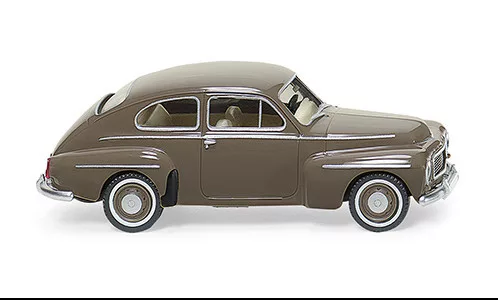 Wiking - Volvo PV 544, grau, 1958, 1:87
