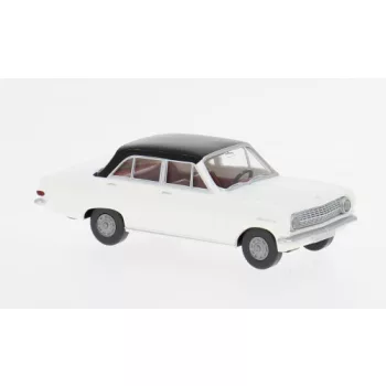 Wiking - Opel Rekord A weiss/schwarz 1963