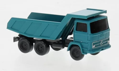 Wiking - Mercedes Muldenkipper, türkis, 1:160