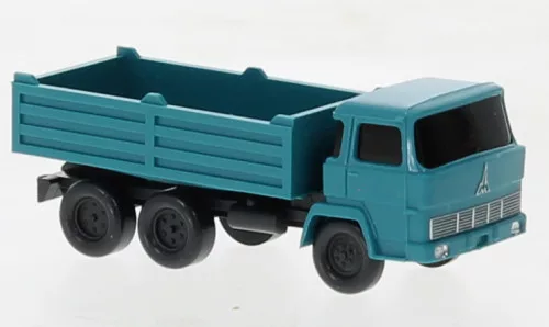 Wiking - Magirus Pritschenkipper, türkis, 1:160