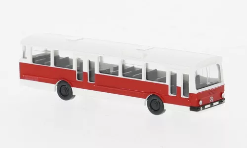 Wiking - Mercedes O 305, weiss/rot, 1:160