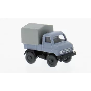 Wiking - Mercedes Unimog U 411 blau  1:160