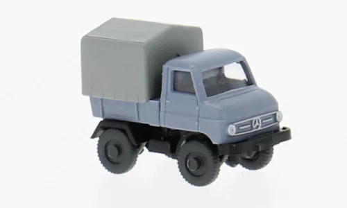 Wiking - Mercedes Unimog U 411 blau  1:160