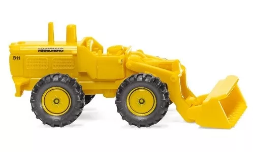 Wiking - Hanomag Radlader, gelb, 1964, 1:160