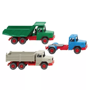 Wiking - Set Magirus Baubullen, 1970, 1:87