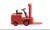 Wiking - Clark Gabelstapler, rot, 1952, 1:87