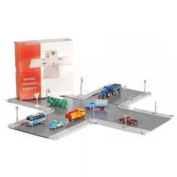 Wiking - Bausatz Strassen-Bausatz, 1:87