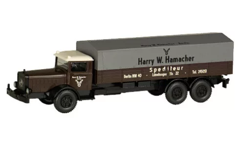 Wiking - Mercedes L 10000 Spedition Hamacher
