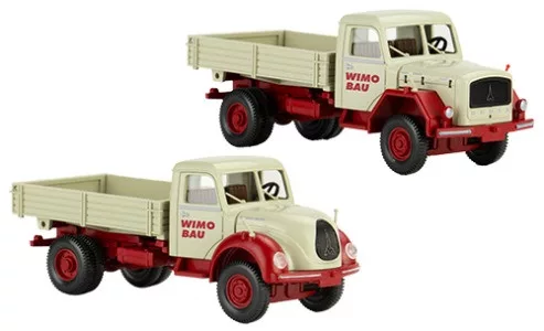 Wiking - Magirus 2er Set: Prits Wimo Bau  1:87