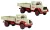 Wiking - Magirus 2er Set: Prits Wimo Bau  1:87