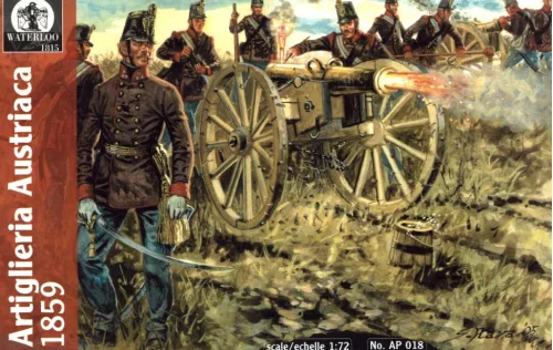 Waterloo 1815 - Austrian Artillery, 1859