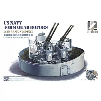 Zimi Model - US Navy 40mm Quadruple Bofors