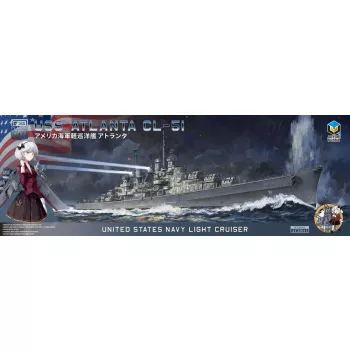 Zimi Model - USS ATLANTA CL-51 (ATORI BRAND)
