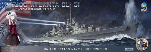 Zimi Model - USS ATLANTA CL-51 (ATORI BRAND)